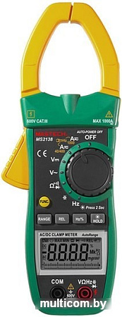 Токовые клещи Mastech MS2138