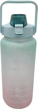 Бутылка для воды Sundays Summer (2л, зеленый)