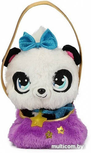 Классическая игрушка Shimmer Star Плюшевая панда с сумочкой S19352