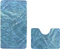 Набор ковриков Gokyildiz Standart 0.5x0.8 CROSS-6047-SKY-BLUE