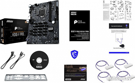 Материнская плата MSI H310-F Pro
