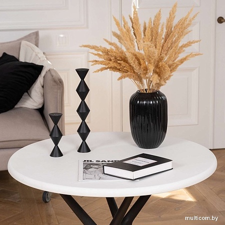 Стол GreenTerra Teori T2 (белый/черный)