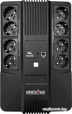 Источник бесперебойного питания Импульс Мастер 800 MT80107