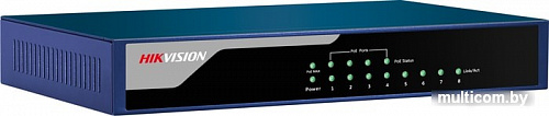 Коммутатор Hikvision DS-3E0108P-E