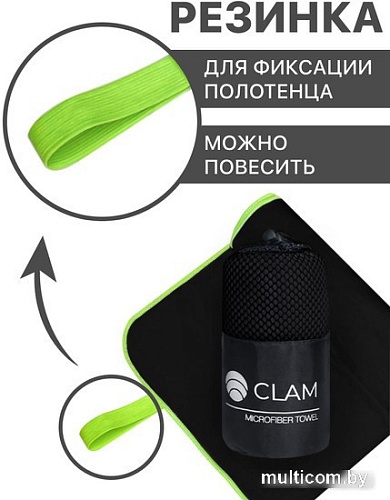 Полотенце Clam S022 50x100 (черный)