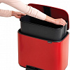 Brabantia Bo Pedal Bin 36 л (красный)