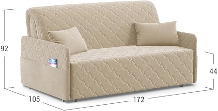 Диван Moon Trade Страйк 119 002095 (бежевый)