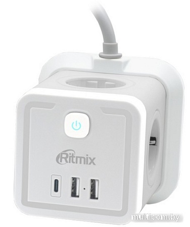 Сетевой фильтр Ritmix RM-242C (белый)