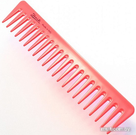 Расческа гребень Janeke Supercomb 82871PFL (неон теплый розовый)
