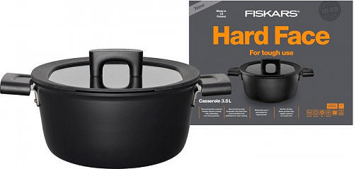 Кастрюля Fiskars Hard Face 1020875