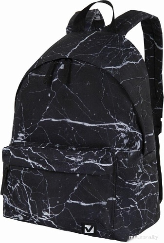 Городской рюкзак BRAUBERG Сити-формат Black marble 270790