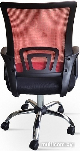 Кресло LoftyHome Staff (черный/красный)