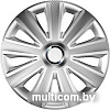 Набор колпаков на диски Versaco Aviator 15&amp;quot; 15AVIATORCARBONS (4шт, карбон/серебристый)