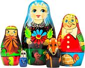 Развивающая игра Брестская Матрешка Приключения Буратино (набор 5 шт)