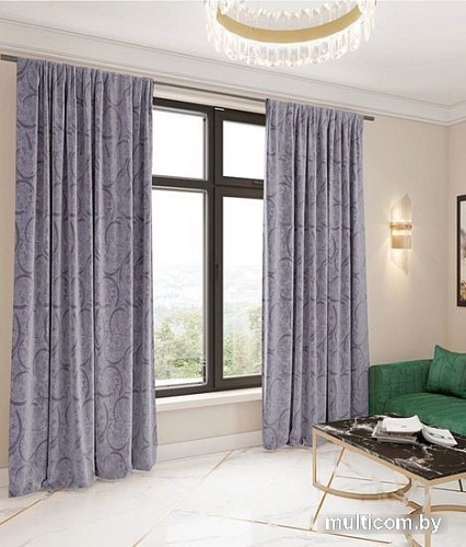 Штора Legrand Леон 2x2.8 м 58119345 (стальной)