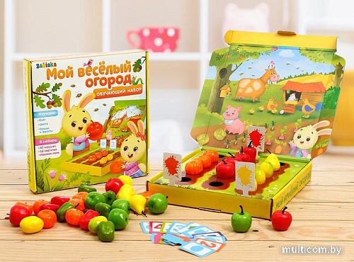 Развивающая игра Zabiaka Мой веселый огород 4158088
