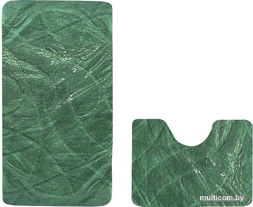 Набор ковриков Gokyildiz Standart 0.5x0.8 CROSS-5540-DARK-GREEN
