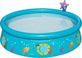 Каркасно-надувной бассейн Bestway My First Fast Set Spray Pool 57326 (голубой, 152x38)