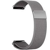 Браслет Rumi Milanese loop металлический 20 мм (графитовый)