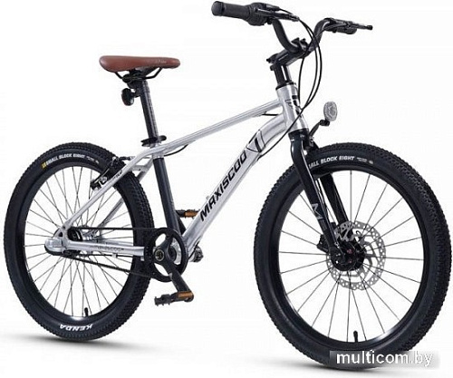 Детский велосипед Maxiscoo 7Bike 20 M700 2024 (серебристый)
