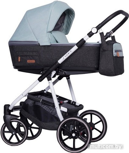 Универсальная коляска Riko Swift Natural (2 в 1, 03 basil)