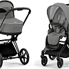 Универсальная коляска Cybex Priam IV (2 в 1, soho grey/matt black)