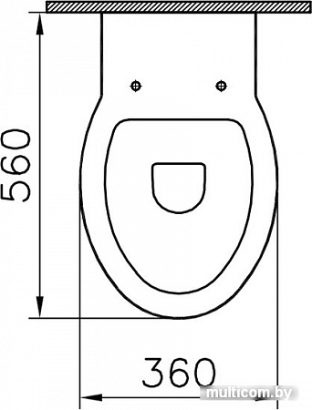 Унитаз Vitra Sunrise (5384B003-0075)