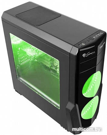 Корпус Genesis Titan 800 (зеленая подсветка)