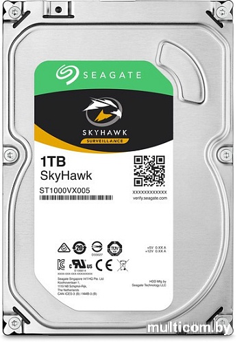 Жесткий диск Seagate Skyhawk 1TB [ST1000VX005]