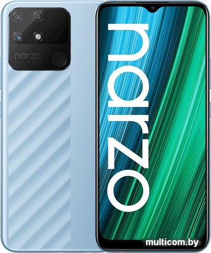 Смартфон Realme Narzo 50A RMX3430 4GB/128GB (голубой)