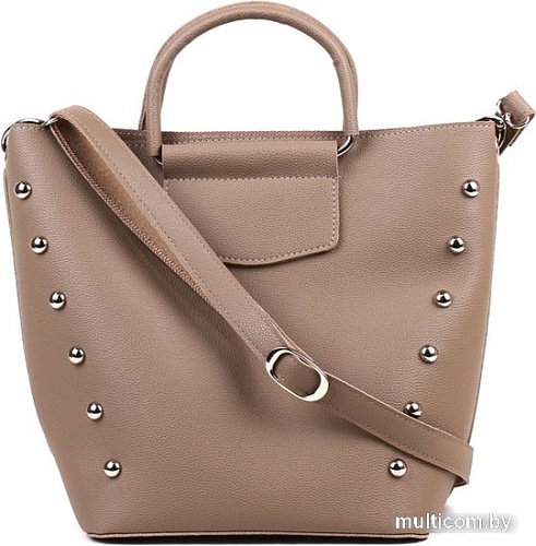 Женская сумка Медведково 21с0839-к14 (бежевый/коричневый)
