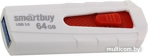 USB Flash Smart Buy Iron 64GB (белый)