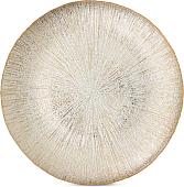 Тарелка обеденная Akcam Сияние ночи 16410/S (28см, серебристый)