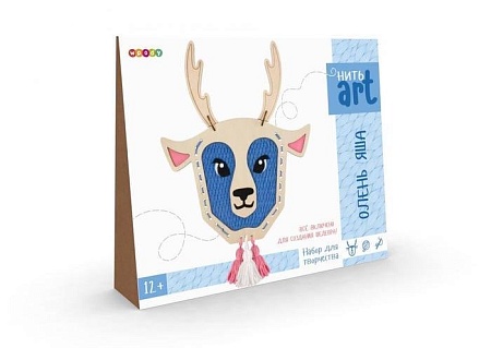 Набор для создания поделок/игрушек Woody НитьАрт. Олень Яша 03106