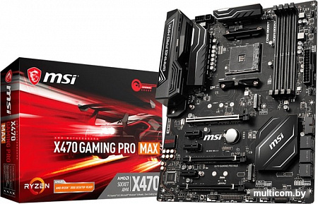 Материнская плата MSI X470 Gaming Pro Max