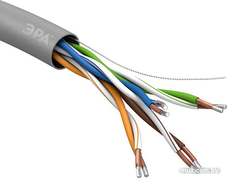 Кабель ЭРА UL-4-PVC-A-305 (305 м, серый)