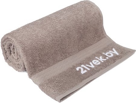 Полотенце 21vek 70x140 ЭК-140 (темно-серый)