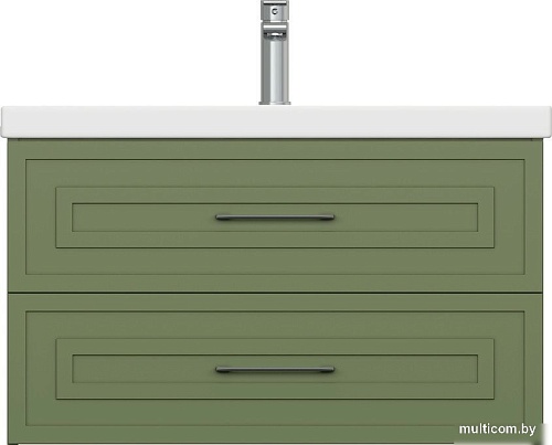 Cersanit Тумба под умывальник Classic 80 69092 (зеленый матовый)