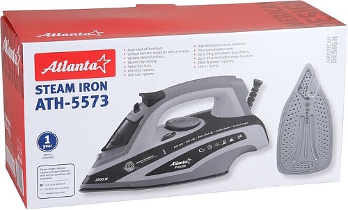 Утюг Atlanta ATH-5573 (черный)