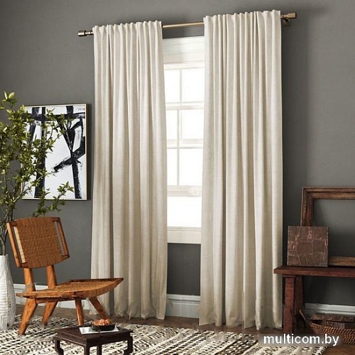 Комплект штор Pasionaria Ибица 400x270 с подхватами (кремовый)