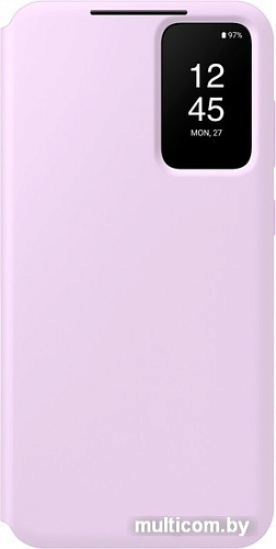 Чехол для телефона Samsung Smart View Wallet Case S23+ (лиловый)
