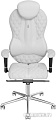 Кресло Kulik System Grand (экокожа, с подголовником, белый)