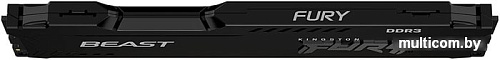 Оперативная память Kingston FURY Beast 4GB DDR3 PC3-12800 KF316C10BB/4