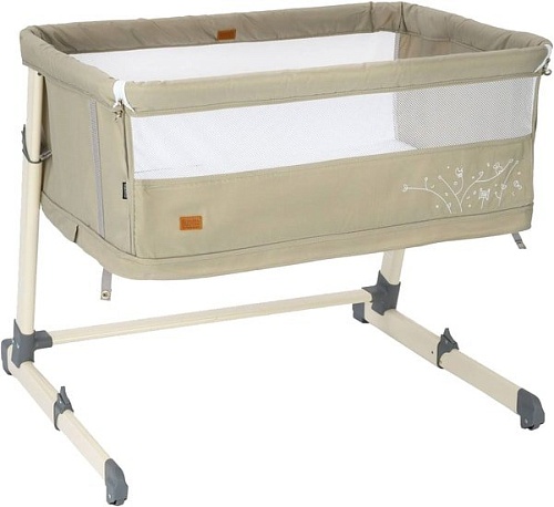 Приставная детская кроватка Nuovita Accanto Calma (олива)