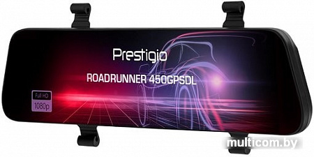 Автомобильный видеорегистратор Prestigio RoadRunner 450GPSDL