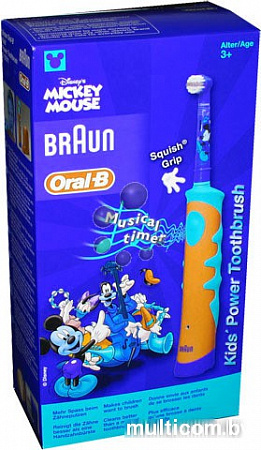Электрическая зубная щетка Braun Oral-B Kids Power Toothbrush Mickey Mouse (D10.513)