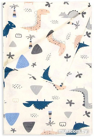 Постельное белье Amarobaby Little Dino AMARO-5202-LD (бежевый/синий)