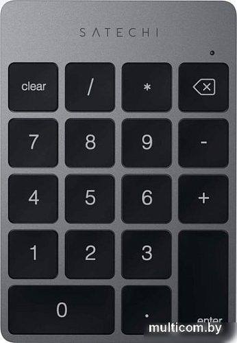 Цифровой блок Satechi Aluminum Slim Rechargeable Bluetooth Keypad (серый космос)