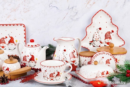 Блюдо Elan Gallery Веселые гномики 540596