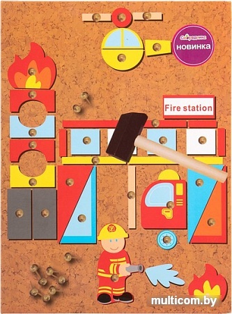 Конструктор/игрушка-конструктор Смородинка На пожаре 70-0717